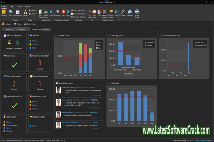 Vinitysoft Vehicle Fleet Manager 2022.5.11.0 Free Download with Crack