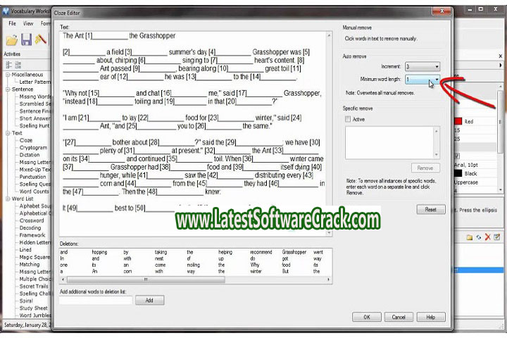 Vocabulary Worksheet Factory Professional & Enterprise 6.1.123.0. with patch Vocabulary Worksheet Factory Professional & Enterprise 6.1.123.0. with patch