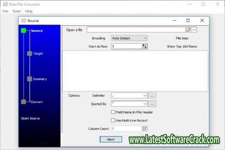 Withdata Data File Converter 4.7.8 Free Download with crack