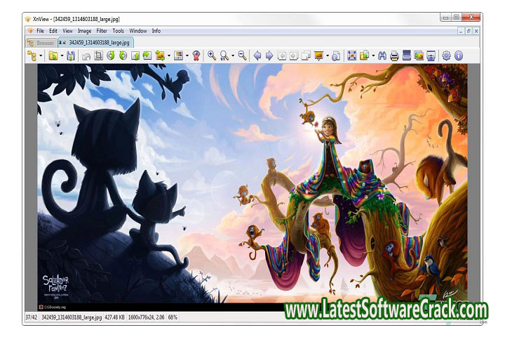 XnView 2.51.1 Free Download with crack