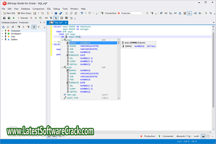 dbForge Studio 2022 for Oracle Enterprise 4.4.64 Free Download with crack
