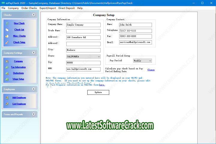 ezPaycheck 3.12.6.0 free download with crack