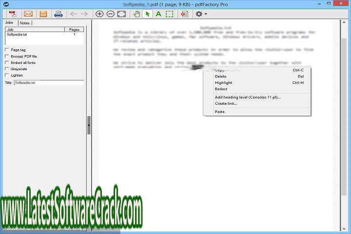 pdfFactory Pro v8.20 Free Download with patch