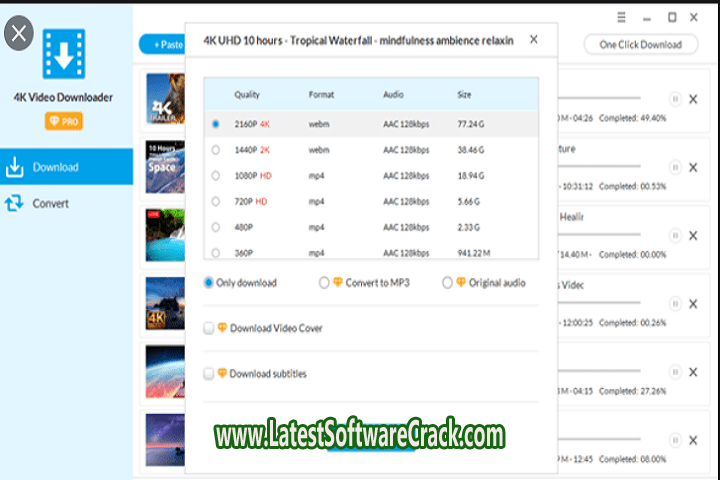 4K Video Downloader v4.21.3.4990 Free Download with crack