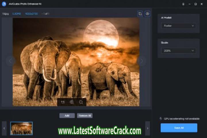 AVCLabs Photo Enhancer AI 1.5.1 Free Download with crack