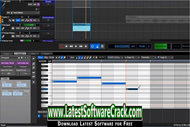 Acoustica Mixcraft Pro Studio 9.0 Free Download with Patch