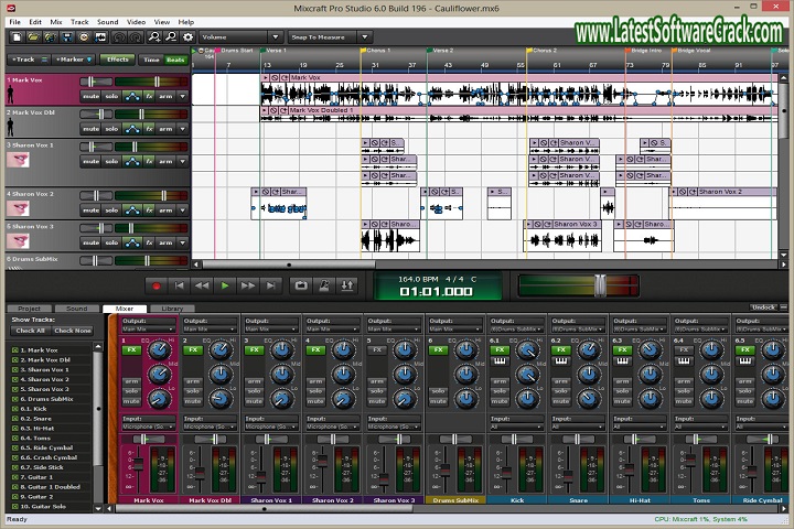 Acoustica Mixcraft Pro Studio 9.0 Free Download with Crack