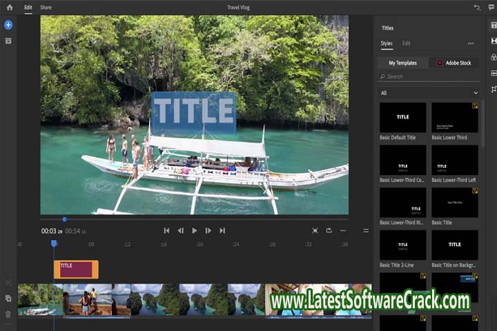Adobe Premiere Rush 2.5.0.403 Free Download with crack