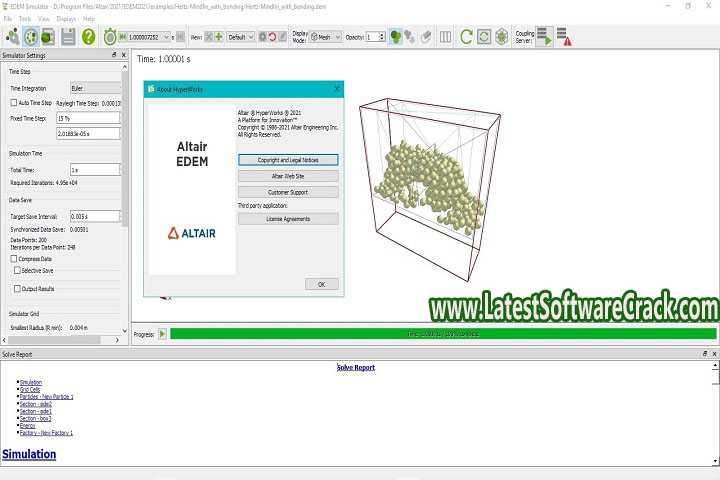 Altair EDEM Professional 2022.1.0 Free Download with Crack