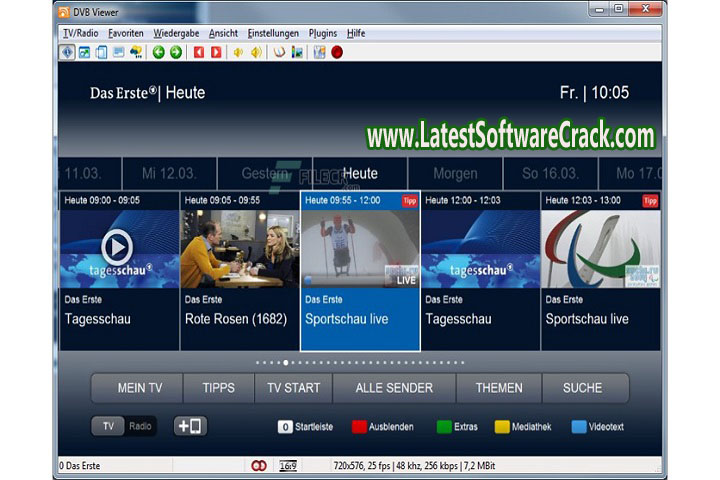 DVBViewer.Pro.7.2.2.1 Free Download with Patch