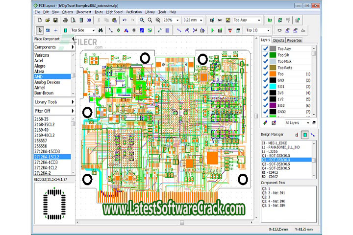 DipTrace 4.3.0.2 Free Download With Patch