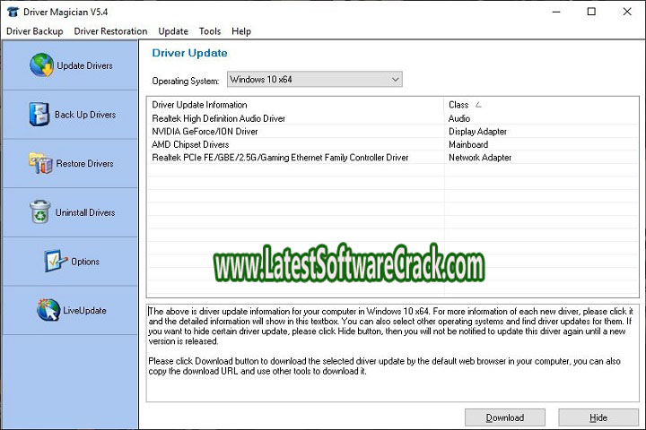 Driver Magician 5.7 Free Download with Patch