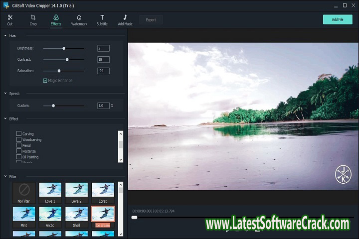 GiliSoft Video Editor 15.6.0 Free Download with patch
