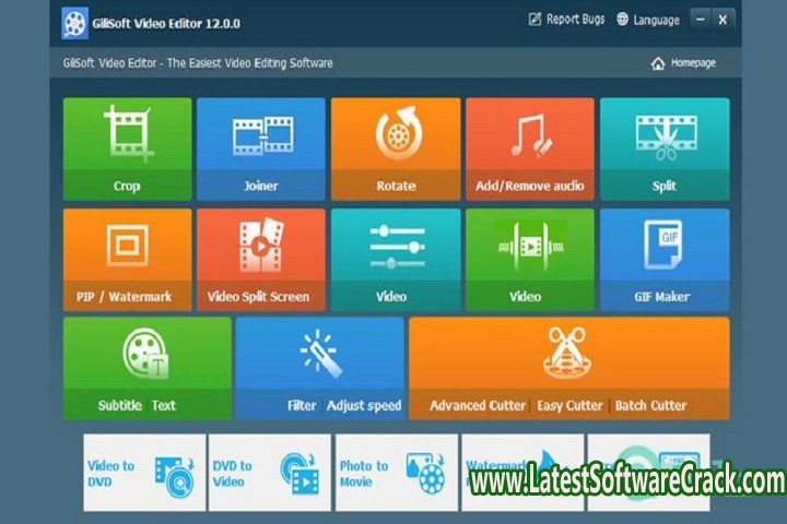 GiliSoft Video Editor 15.6.0 Free Download with crack
