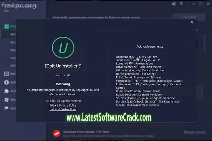 IObit Uninstaller Pro 11.6.0.7 free download with patch IObit Uninstaller Pro 11.6.0.7 free download with patch