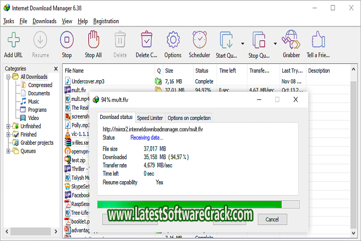 Internet Download Manager 6.41 Free Download With Crack