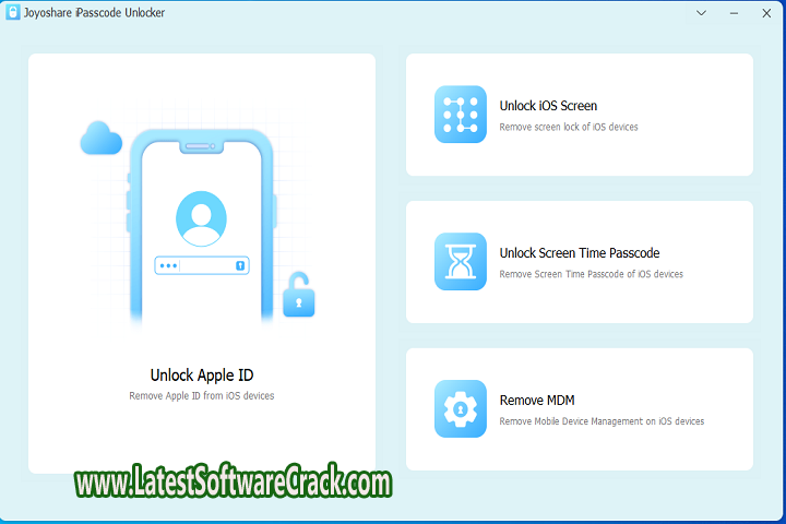 Joyoshare iPasscode Unlocker 4.1.0.31 Free Download with crack