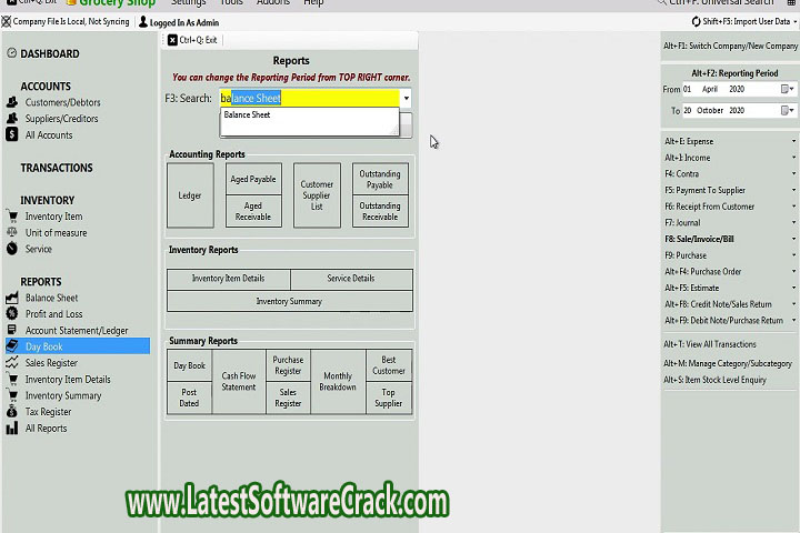 Just Apps Book Keeper 7.2.2 Free Download with Crack