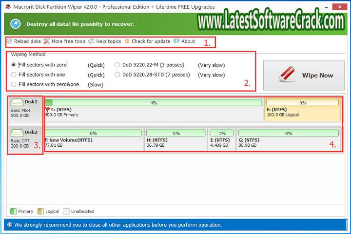 Macrorit Data Wiper 6.3.4 Multilingual Free Download with Crack