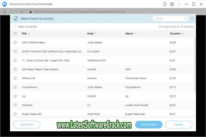 Macsome YouTube Music Downloader 1.0.6 Free Download with Crack