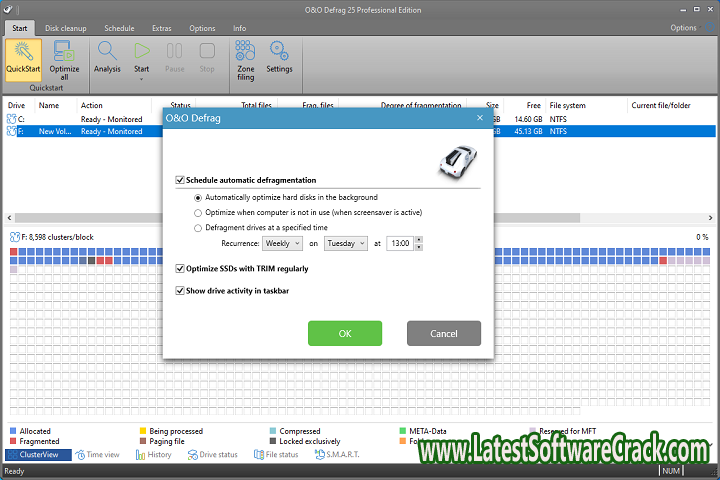 O&O Defrag Professional 26.0.7639 Free Download with patch