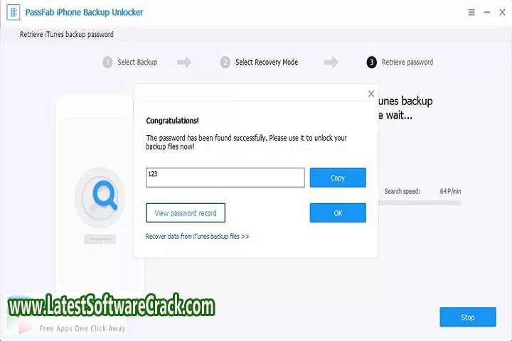 PassFab_iPhone_Backup_Unlocker_5.2.23.6 Free Download with Crack