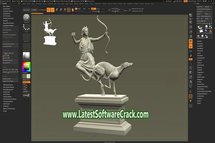 Pixologic ZBrush v2022.0.6 Free Download with patch