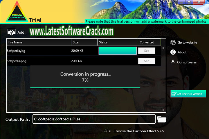 Prima Cartoonizer v4.4.8 Free Download with Crack