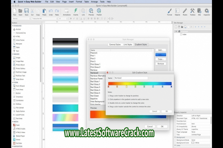 Quick 'n Easy Web Builder 9.3.0 free download with patch