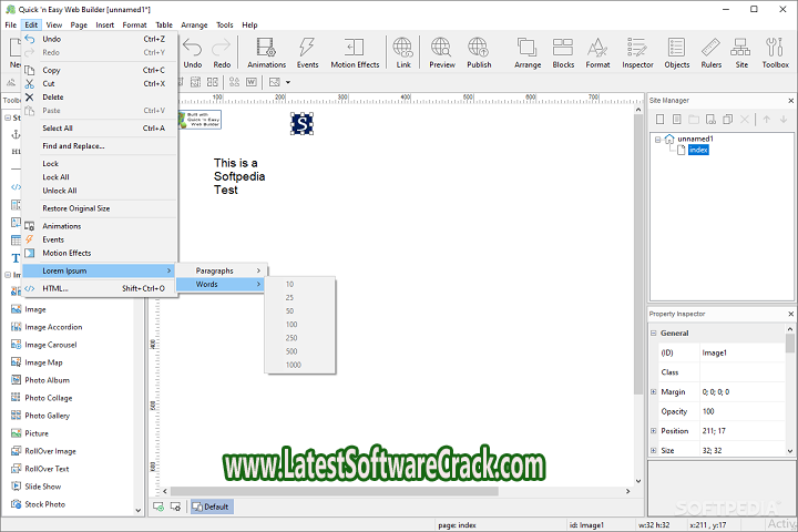 Quick 'n Easy Web Builder 9.3.0 free download with crack