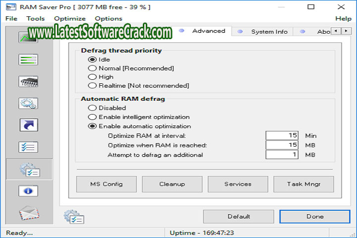RAM Saver Professional 22.5 Free Download with Crack RAM Saver Professional 22.5 Free Download with Crack