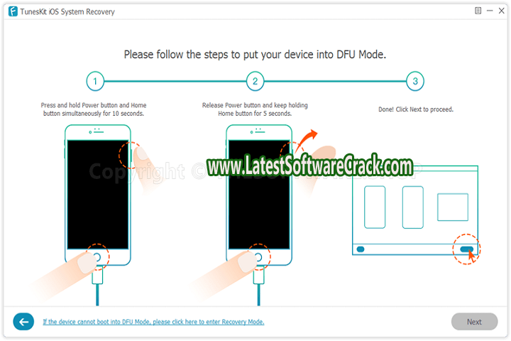 TunesKit iOS System Recovery 3.2.0.27 Free Download with crack