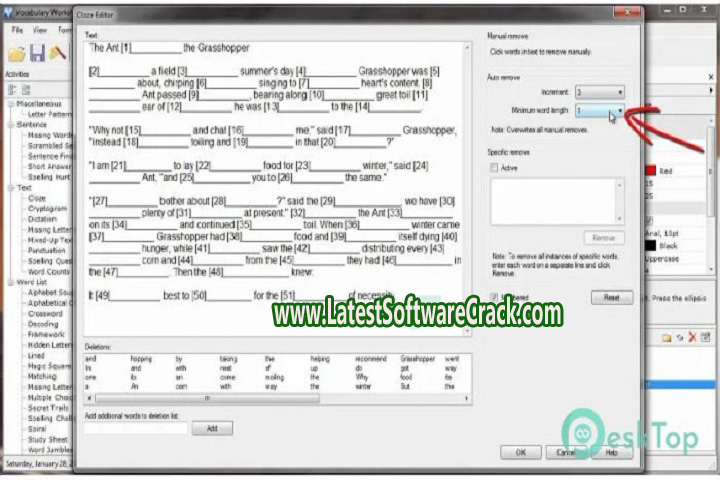 Vocabulary Worksheet Factory Professional & Enterprise 6.1.123.0. with patch