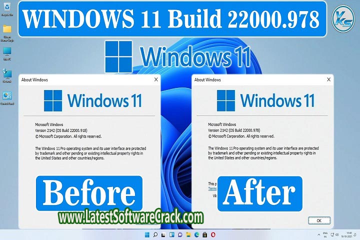 Windows 11 Pro Build 22000.978 Free Download with patch