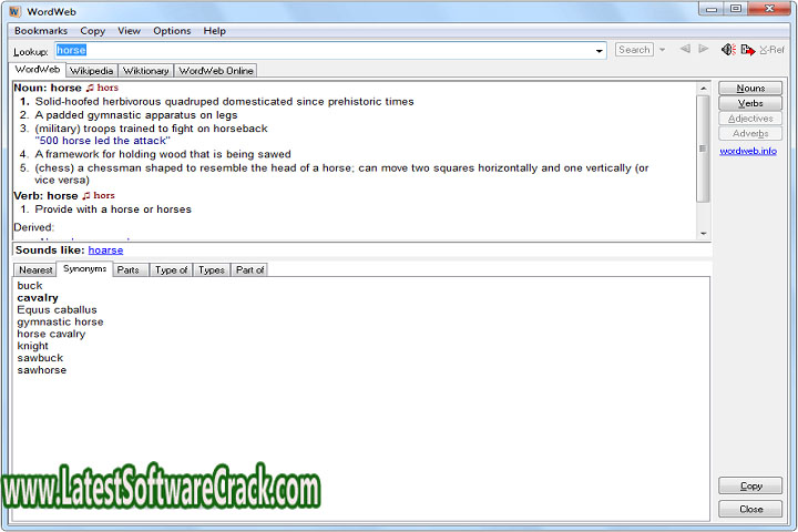 WordWeb_Pro_10.21 Free Download with Crack