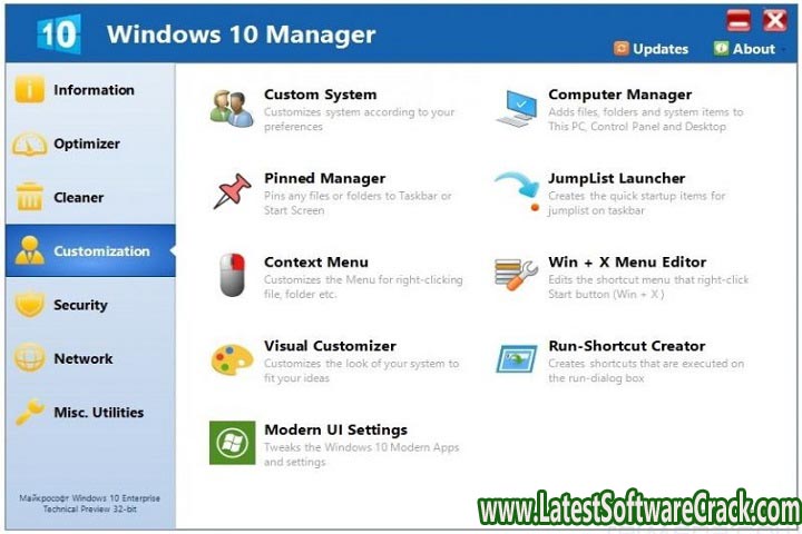 Yamicsoft Windows 10 Manager 3.7.0 Free Download with patch Yamicsoft Windows 10 Manager 3.7.0 Free Download with patch