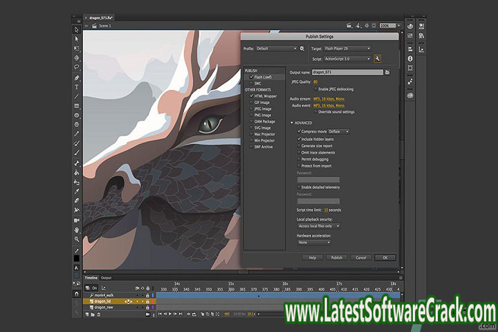 Adobe animator 2023 23.0.0.52 Free Download with Crack