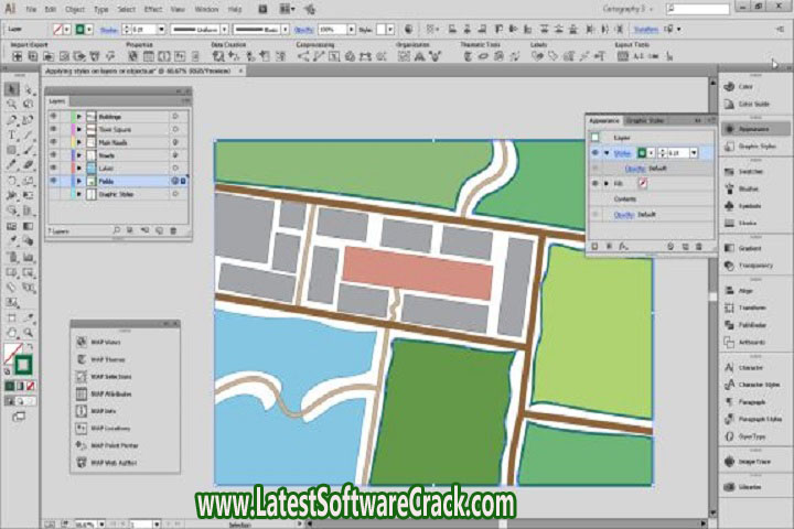 Avenza MAPublisher for Adobe Illustrator 11.1 Free Download with Patch