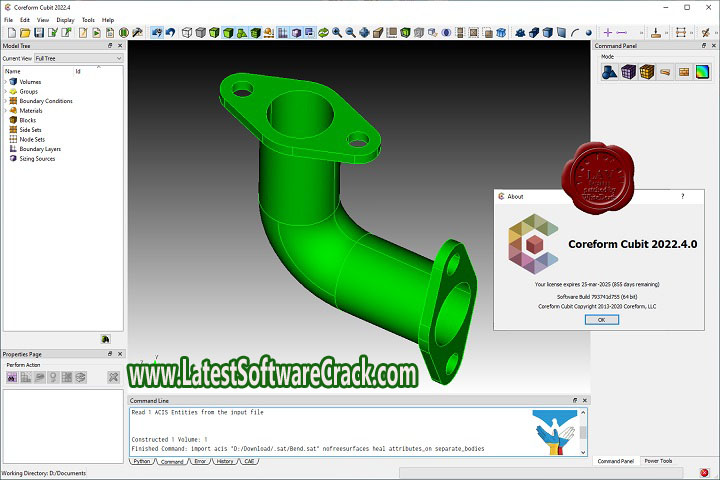 Coreform Cubit 2022.4 Free Download with Patch