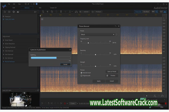 CyberLink AudioDirector Ultra 13.0.2220.0 Free Download with Crack CyberLink AudioDirector Ultra 13.0.2220.0 Free Download with Crack