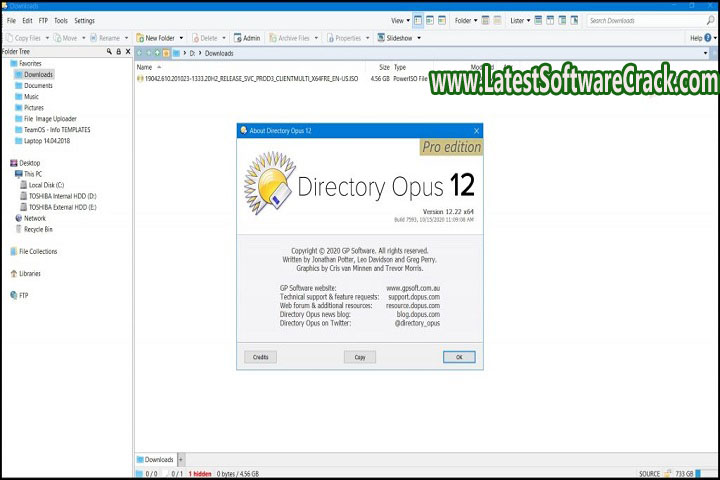 Directory Opus Pro 12.29 Build 8272 Free Download with Patch