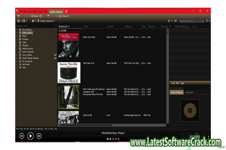 MediaMonkey Gold 5.0.4.2665 Free Download With Patch