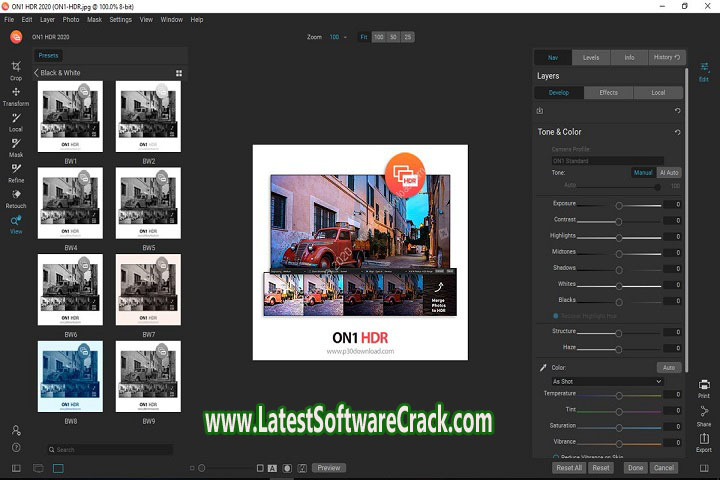 ON1 HDR 2023 v17.0.1.12965 Free Download with Crack