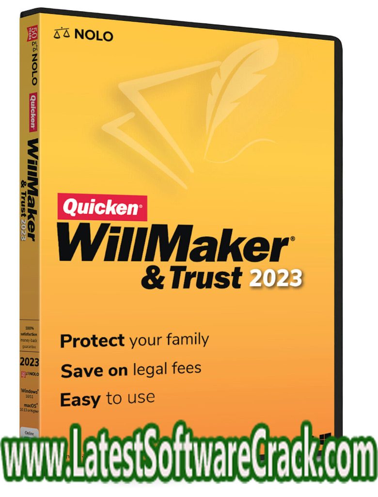 Quicken WillMaker & Trust v23.0.2813 Free Download