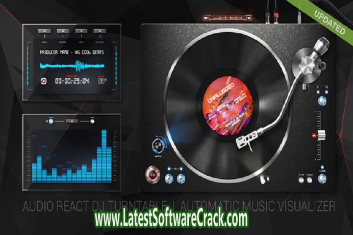 VideoHive Vinyl Record Music Visualizer 40425667 Free Download with Patch