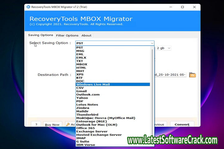 RecoveryTools Migrator 8.0 Free Download With Patch