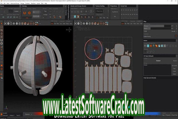 Rizom-Lab_RizomUV_Real_Virtual_Space_2022.1.57 Free Download with Patch