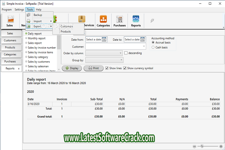SimpleSoft Simple Invoice 3.25.0.1 Free Download With Patch