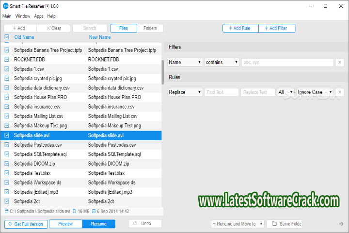 Smart File Renamer 1.4.0 Free Download with Patch