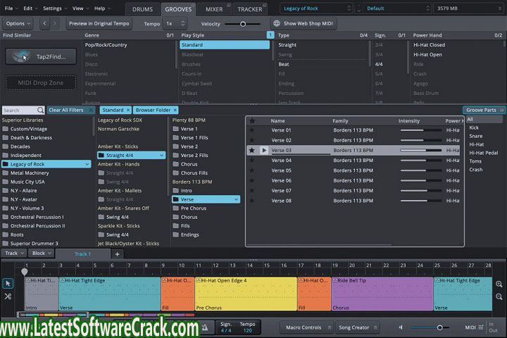 Toontrack Legacy Of Rock SDX v1.0.1 Free Download with Crack